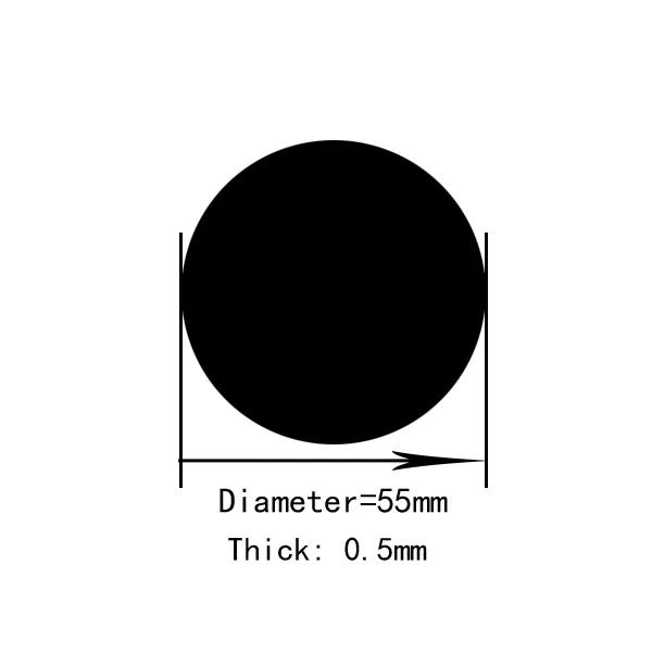 50  =  55mm,    , β 0.5mm
